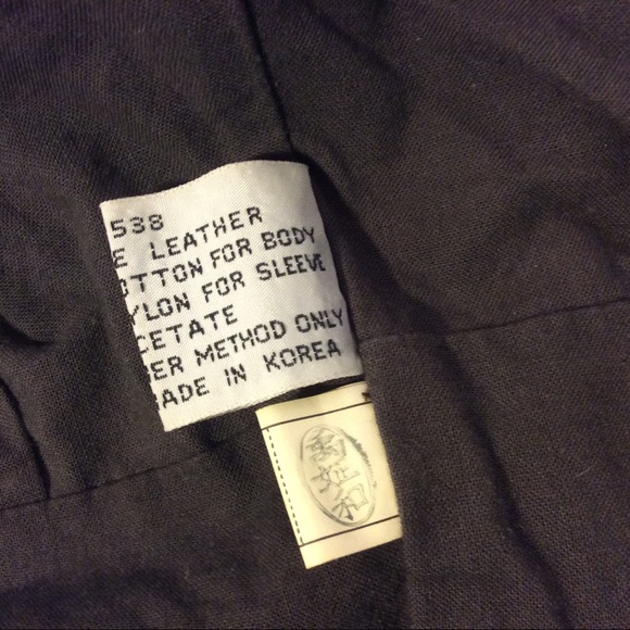 Vintage Distressed Womens Leather Jacket - Picture 8 of 12